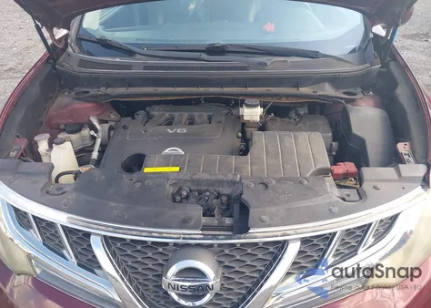 2011 Nissan Murano Sl z USA, uszkodzony, nr VIN JN8AZ1MW7BW183853